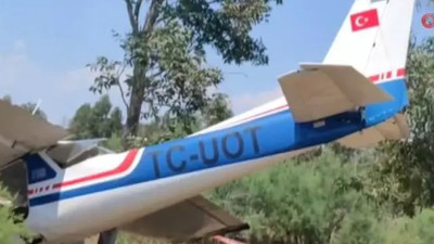 İzmir'de özel uçak düştü: İlk gelen bilgiler
