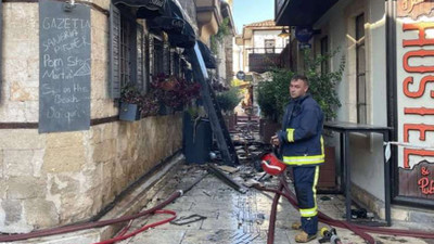 Antalya'da otel yangını: 1 turist öldü, 11 kişi yaralandı
