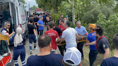 Bursa'da halk otobüsü kaza yaptı: 10 yaralı