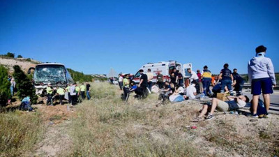 Eskişehir’de feci kaza: 35 kişi yaralandı