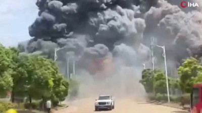 Çin'de kimya tesisinde şiddetli patlama