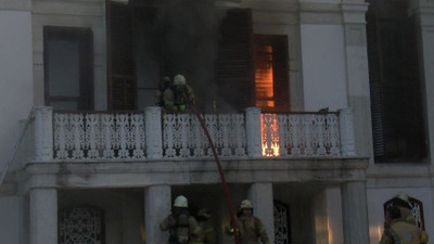 Beşiktaş'taki tarihi yapılarda peş peşe yangınlar