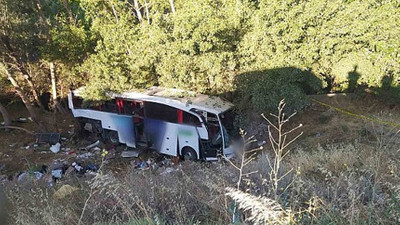 Yozgat'ta otobüs kazasında ölen 12 kişinin kimlikleri belli oldu