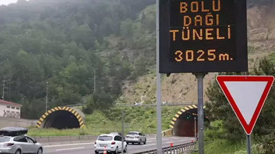 Bolu Dağı Tüneli'nde bakım çalışması nedeniyle ulaşım kontrollü sağlanacak