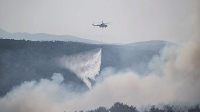 Çanakkale’deki orman yangını üçüncü gününde kontrol altına alındı