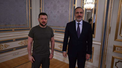 Dışişleri Bakanı Fidan, Zelenski ile Kiev'de görüştü