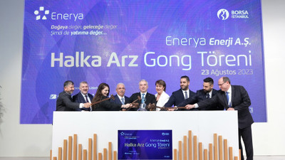 Borsa İstanbul'daki gong bu kez Enerya Enerji A.Ş. için çaldı