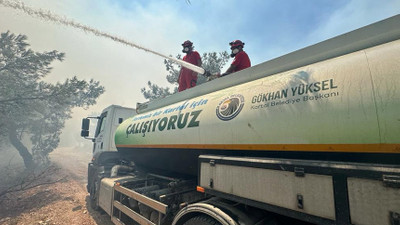Kartal Belediyesi ekiplerinden Çanakkale’deki yangın mücadelesine destek 
