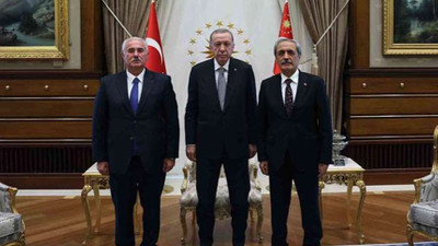 Erdoğan, Yargıtay Başkanı ve Yargıtay Cumhuriyet Başsavcısı'nı kabul etti