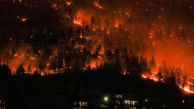 Kanada'da bir eyalette yangınlar nedeniyle acil durum ilan edildi