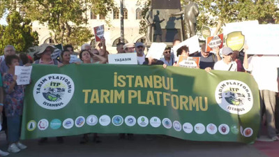 İstanbul'da 'Akbelen'deki ağaç kıyımına karşı eylem 