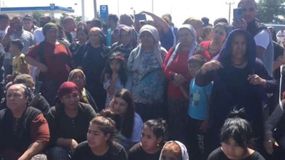 Üst geçit isteyen vatandaşlar Kırıkkale-Kayseri yolunu kapatıp eylem yaptı