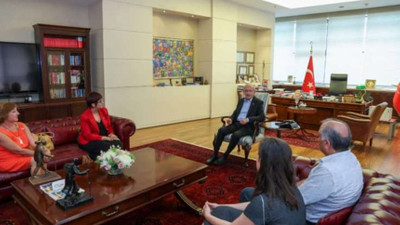 Kemal Kılıçdaroğlu, Mimarlar Odası Ankara Şube yöneticileri ile bir araya geldi