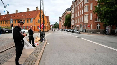 Türkiye’nin Kopenhag Büyükelçiliği önünde Kur'an-ı Kerim'i yaktılar