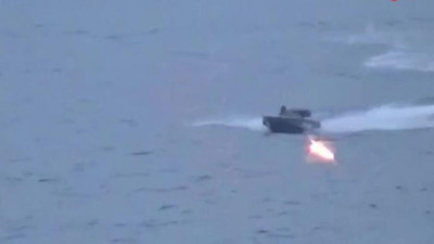 Rusya: Karadeniz'de Ukrayna'ya ait 2 askeri bot batırıldı