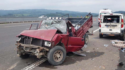 Kuzey Marmara Otoyolu'nda zincirleme kaza: 6 yaralı