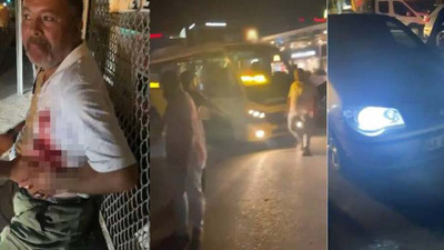 Yol verme kavgası: Otobüs şoförü, araç sürücüsünü bıçakladı
