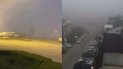 Antalya'da uçaklar 'nem bulutu' nedeniyle iniş yapamadı