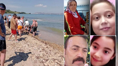 Sinop'ta denizde facia: Bir aile yok oldu