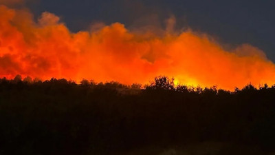 Kütahya’da orman yangını çıktı