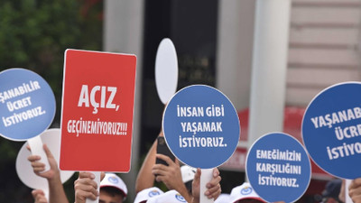 AKP'li Arnavutköy Belediyesi'nde işçiler düşük ücretlere karşı iş bıraktı