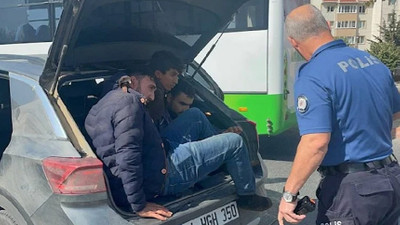 Kırklareli'nde düzensiz göçmenler bagajda yakalandı