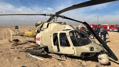 Irak’ta eğitim uçuşu yapan askeri helikopter düştü