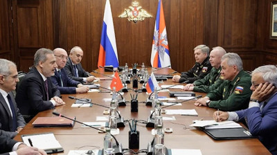 Bakan Fidan, Rusya Savunma Bakanı Şoygu ile görüştü