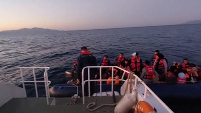 İzmir açıklarında 270 düzensiz göçmen yakalandı
