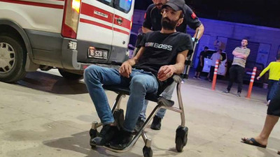 Bursa'da evin balkonuna atılan 'yabancı madde' patladı