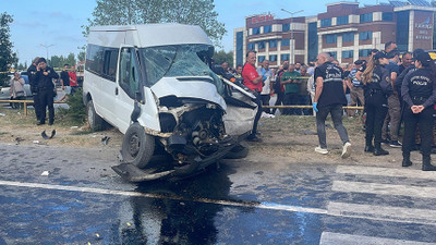 Samsun'da öğrenci servisi kaza yaptı: Ölü ve yaralılar var