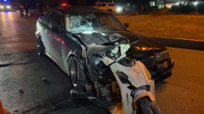 Burdur'da kaza: Otomobilin çarptığı motosikletin sürücüsü öldü