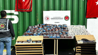 İstanbul'da 424 kilo uyuşturucu ele geçirildi