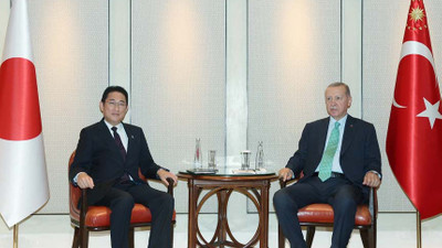 Erdoğan, Hindistan'da Japonya Başbakanı ile görüşme gerçekleştirdi