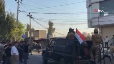 Kerkük'te Irak ordusuna ait konvoy taşlandı: 4 yaralı