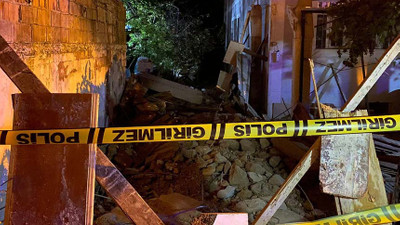 Kahramanmaraş'ta inşaat halindeki garaj çöktü: 2 kişi yaralandı