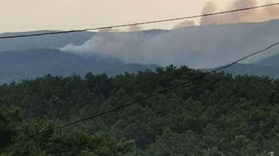 Marmaris'te orman yangını: Bölgeye karadan ulaşılamıyor