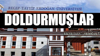 Recep Tayyip Erdoğan Üniversitesi depolarından 'israf' fışkırdı