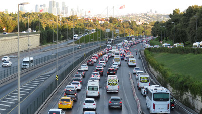 İstanbul'da okul trafiği: Yoğunluk yüzde 50'yi aştı
