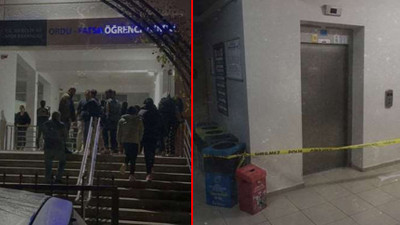 Ordu'da KYK yurdunda asansör faciası yaşandı: Öğrenciler ölümden döndü