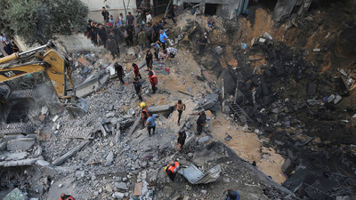 Gazze'deki hava saldırılarında 11 BM personeli öldü