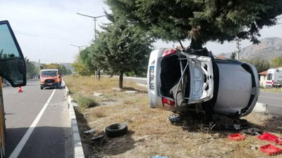 Burdur'da feci kaza: 2 ölü