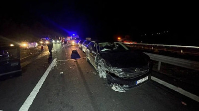 Anadolu Otoyolu’nda zincirleme trafik kazası: 7 yaralı