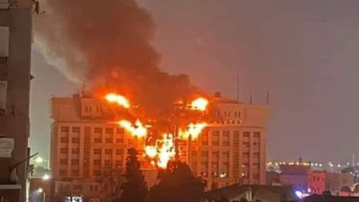Mısır’da polis merkezinde yangın: 38 kişi yaralandı