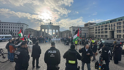 Almanya'da Filistin'e destek mitingine yasak
