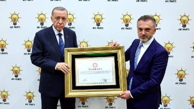 Erdoğan mazbatasını aldı