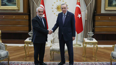 Erdoğan, HÜDA PAR Genel Başkanı Yapıcıoğlu ile görüştü