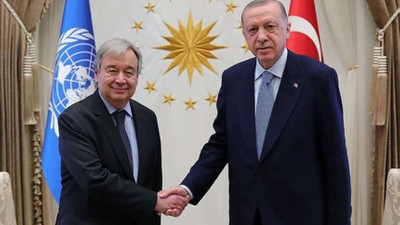 Erdoğan, BM Genel Sekreteri Guterres'le görüştü