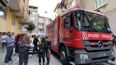 Esenler'de bir binada çıkan yangında 2 yaşındaki çocuk hayatını kaybetti