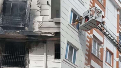 Esenyurt’ta 5 katlı binada yangın çıktı